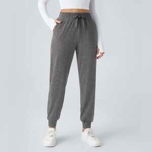 NWT Halara High Waisted Ruched Yoga Joggers Large